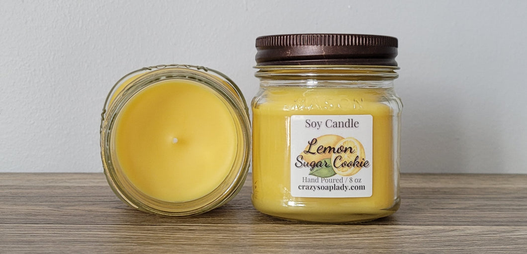 Lemon Sugar Cookie Soy Candle