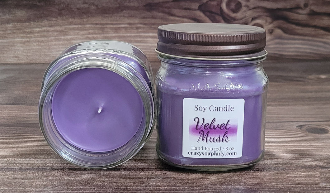 Velvet Musk Soy Candle