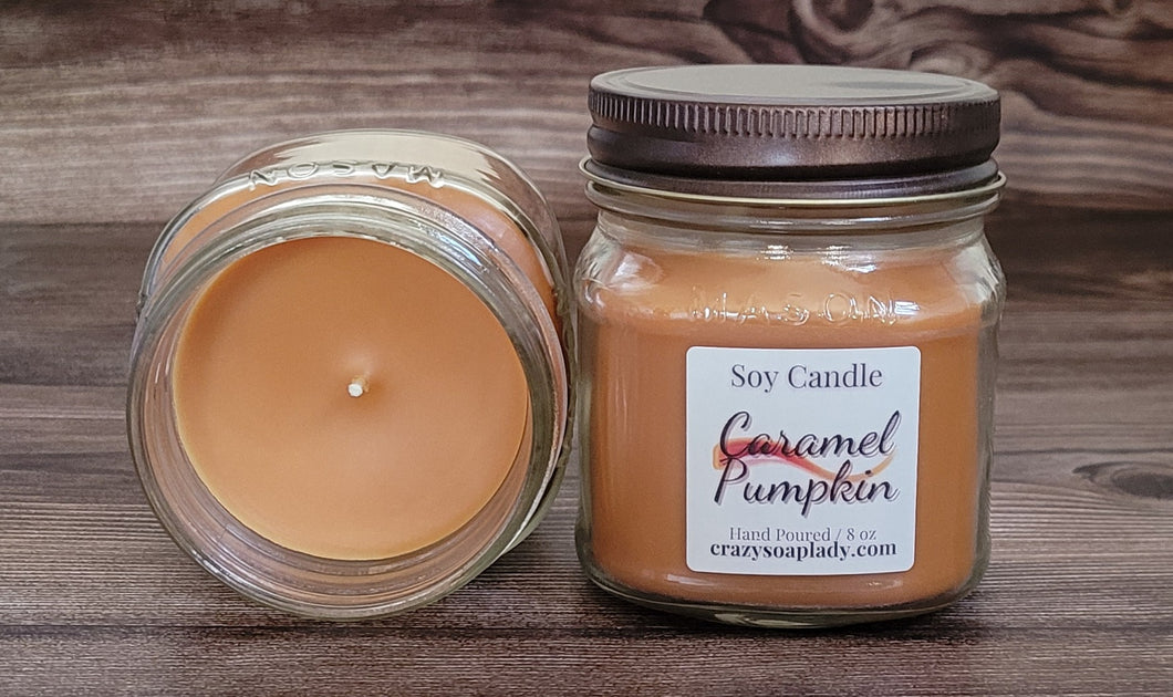 Caramel Pumpkin Soy Candle